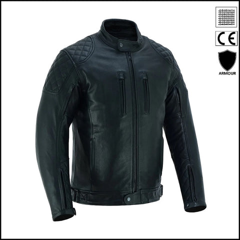 Tuff Gear Motorbike motorcycle Leather Jacket
