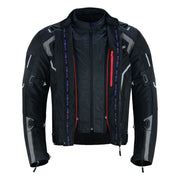Tuff Gear Motorcycle Textile Summer Waterproof Mesh Jacket Video thumbnail