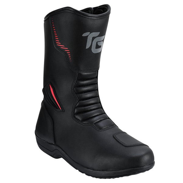 Tuff Gear Motorcycle Cruiser Touring Waterproof Microfiber Leather Boots