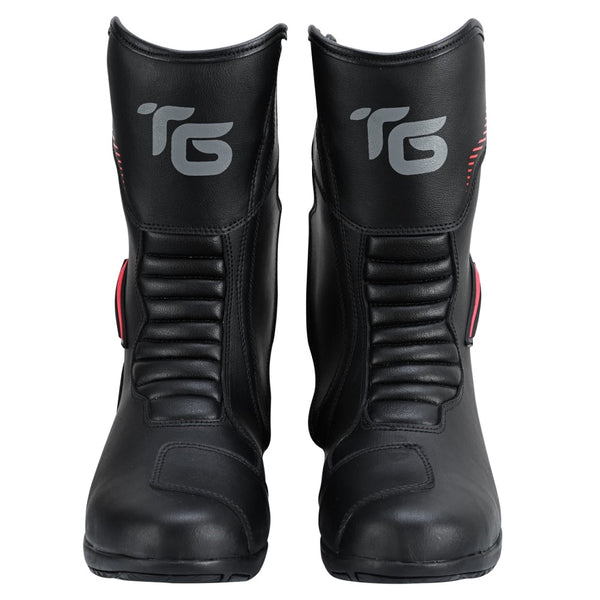 Tuff Gear Motorcycle Cruiser Touring Waterproof Microfiber Leather Boots