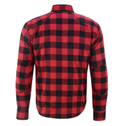 Tuff Gear Motorcycle Kevlar Shirt - Black and Red Video thumbnail