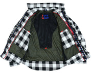 Tuff Gear Motorcycle Kevlar Shirt - Black and White Video thumbnail