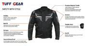Tuff Gear Motorcycle Textile Jacket Video thumbnail