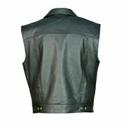 Motorcycle Leather Vest V-33 Video thumbnail