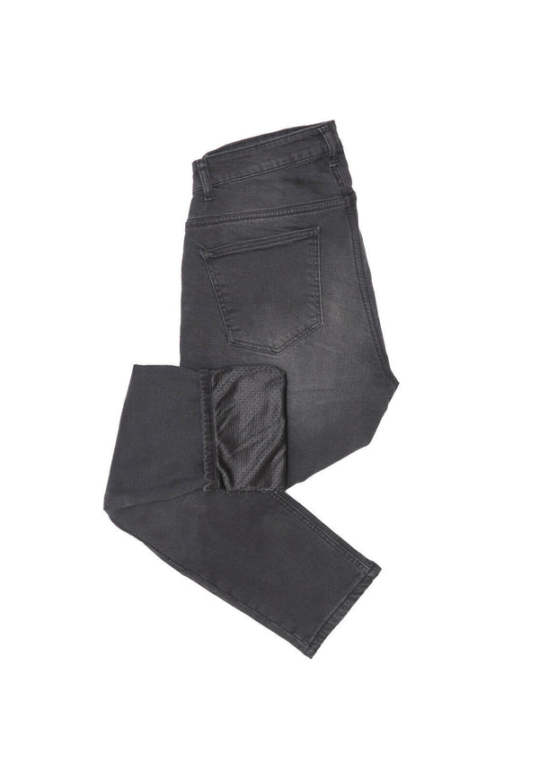 Tuff Gear Motorcycle Ladies Slim Fit Black Jeans Lined with Dupont™ Kevlar®