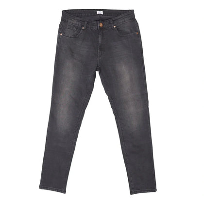 Tuff Gear ladies slim fit black motorcycle jeans front view