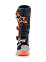 Alpinestars Tech 7 Enduro Boots Orange Fluo side Video thumbnail