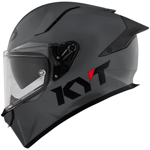 KYT R2R Plain Helmet - Gorilla Grey