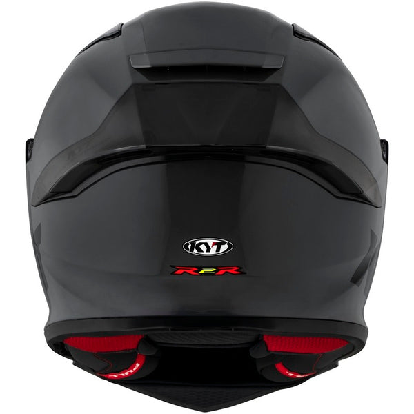 KYT R2R Plain Helmet - Gorilla Grey