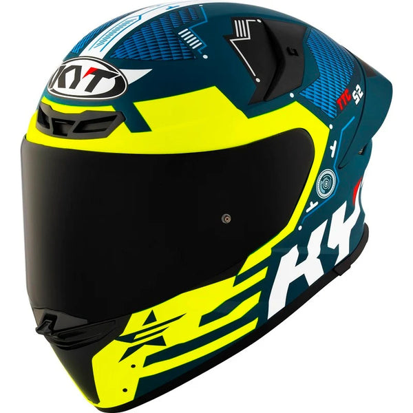 KYT TT Revo E06 Fuselage Matt Yellow Helmet