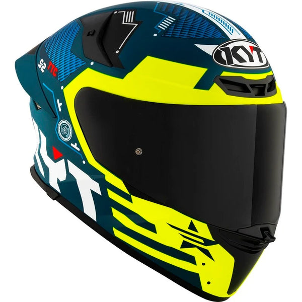 KYT TT Revo E06 Fuselage Matt Yellow Helmet
