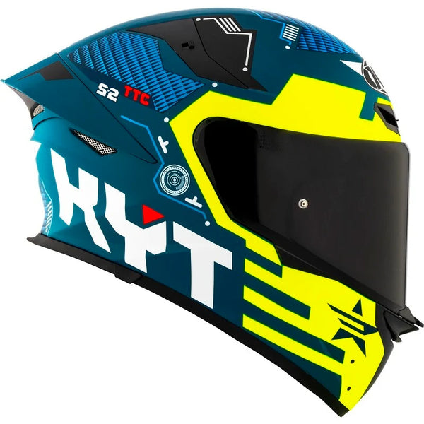 KYT TT Revo E06 Fuselage Matt Yellow Helmet