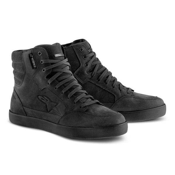 Alpinestars J6 Waterproof Ride Shoe Pair Front Three Quarter View