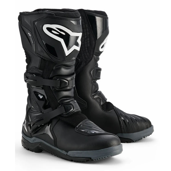 Alpinestars Corozal V2 Adventure Drystar Boots Pair Front Three Quarter View