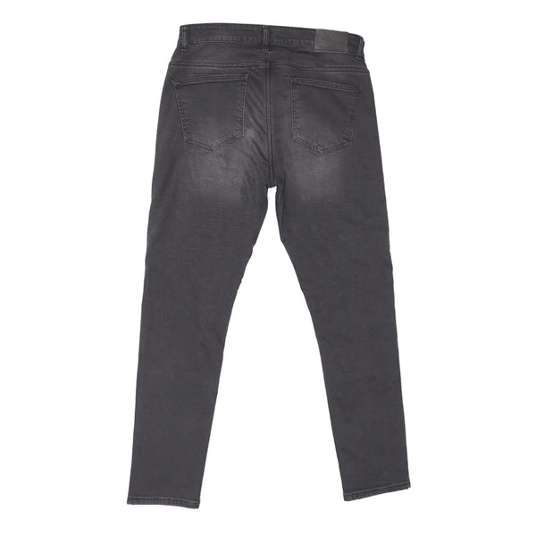 Tuff Gear ladies slim fit black motorcycle jeans rear view