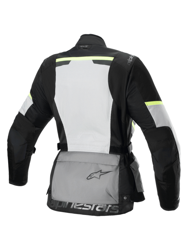 Alpinestars Stella Andes Air Drystar Jacket Ice Gray Dark Gray Black - back
