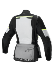 Alpinestars Stella Andes Air Drystar Jacket Ice Gray Dark Gray Black - back Video thumbnail