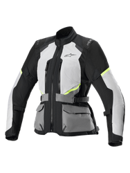 Alpinestars Stella Andes Air Drystar Jacket - Ice Gray Dark Gray Black