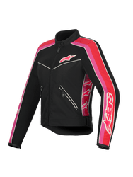 Alpinestars Stella T-Dyno Air Jacket - Black Bright-Red Fuchsia