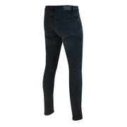 Tuff Gear premium straight fit black motorcycle jeans rear view Video thumbnail