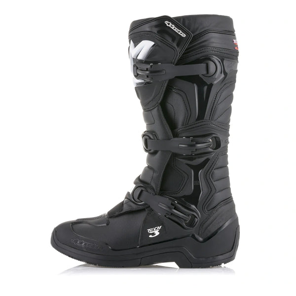 Alpinestars Tech 3 Boots Black Right Side View