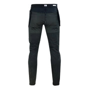 Tuff Gear premium straight fit black jeans with DuPont Kevlar lining rear view Video thumbnail
