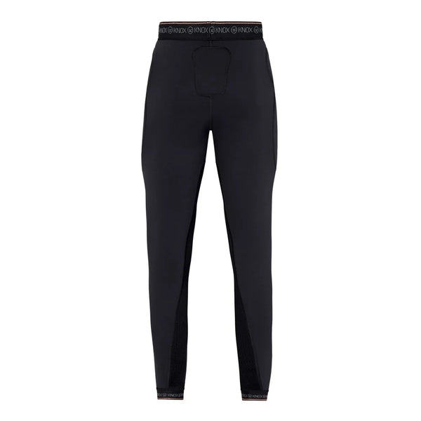 Knox Action Pro Unisex motorcycle armoured trousers front view in black
