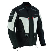 Tuff Gear Adventure jacket angled view waterproof touring motorcycle jacket Video thumbnail