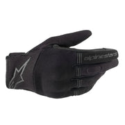 Alpinestars Copper black motorcycle gloves side view Video thumbnail
