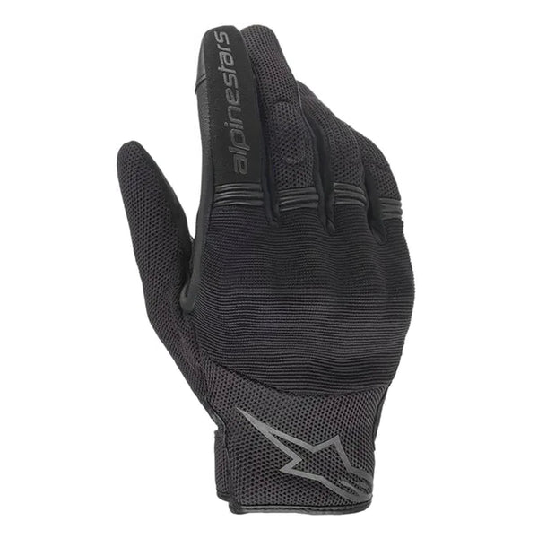 Alpinestars Copper black motorcycle glove Front view