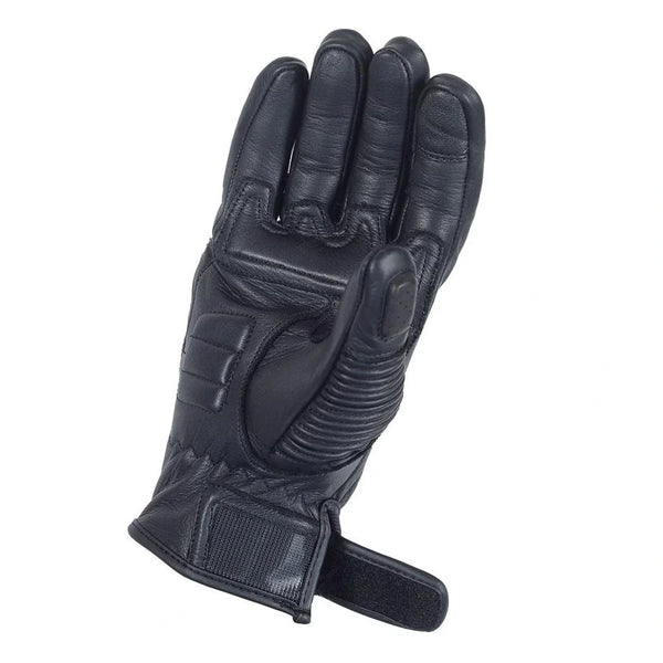 Cafe Racer windproof winter motorcycle glove, palm view