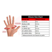 Cafe Racer winter motorcycle gloves size chart Video thumbnail
