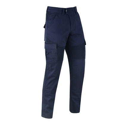 Tuff Gear motorcycle cargo chino pants with DuPont Kevlar front view