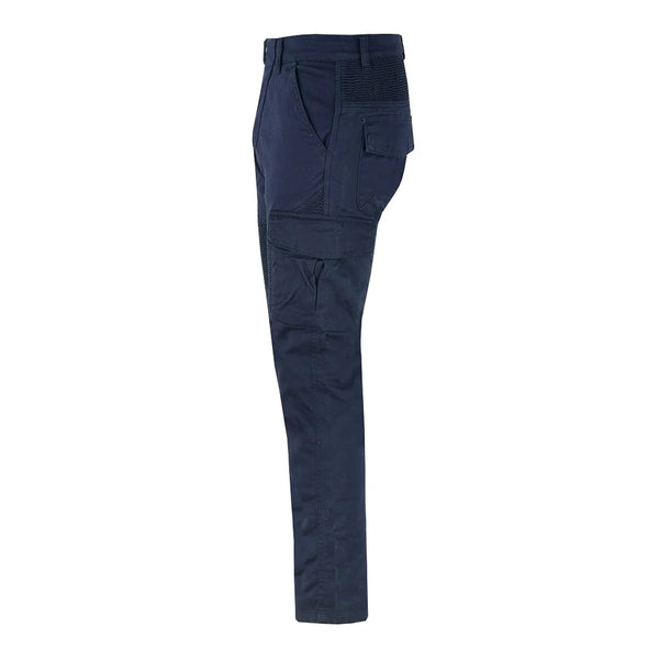 Tuff Gear motorcycle cargo chino pants side profile