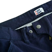 Waistband and button detail of Tuff Gear motorcycle cargo pants Video thumbnail