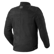 REVIT Dale jacket rear view black minimalist leather motorcycle jacket Video thumbnail