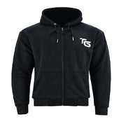 Tuff Gear Motorcycle Hoodie Lined with “DuPont™ and Kevlar® - Black Video thumbnail