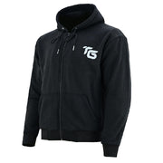 Tuff Gear Motorcycle Hoodie Lined with “DuPont™ and Kevlar® - Black Video thumbnail
