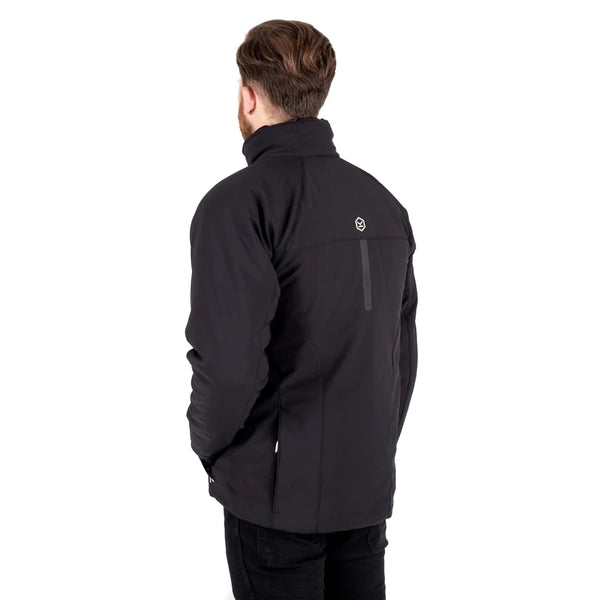 Knox Dual Pro 3 in 1 jacket black back view