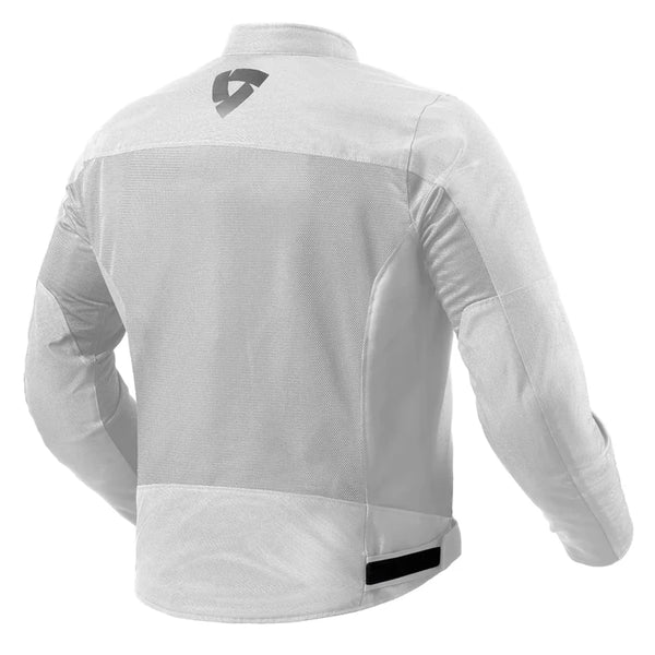 REVIT Eclipse 2 jacket silver rear view breathable motorcycle gear