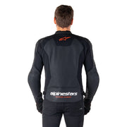 Alpinestars Faster V3 Airflow jacket rear view on rider breathable motorcycle gear Video thumbnail