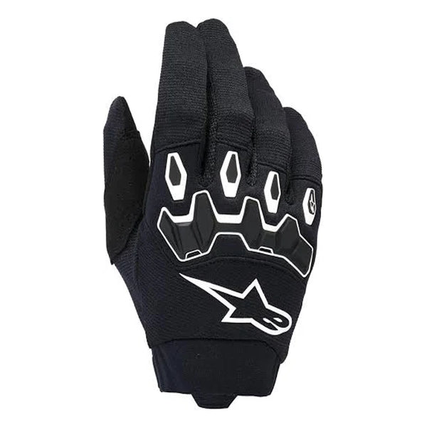 Alpinestars 2026 Full Bore V2 black motorcycle gloves front view