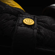 Knox Handroid Gloves MK5 black-yellow motorcycle glove cuff detail Video thumbnail