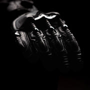 Knox Handroid Pod Gloves MK5 black motorcycle gloves close-up Video thumbnail