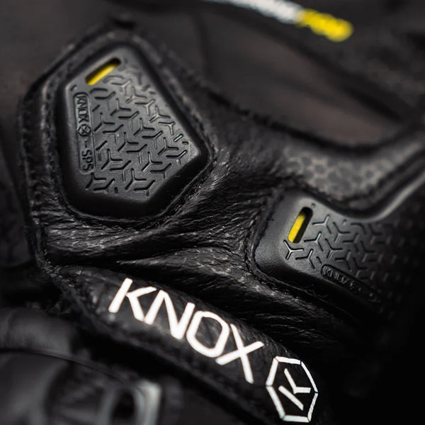 Knox Handroid Pod Gloves MK5 motorcycle glove protection close-up