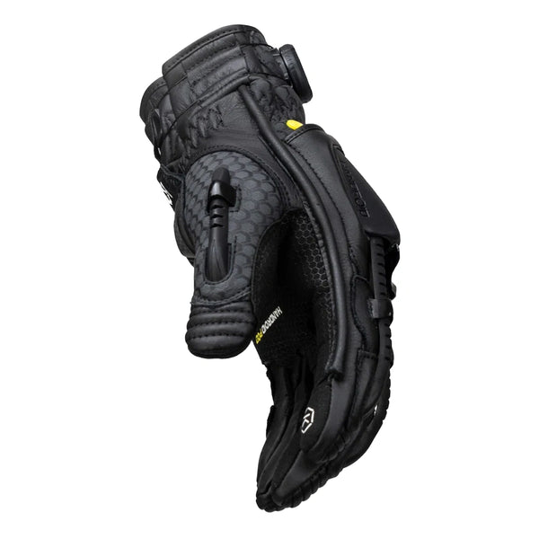 Knox Handroid Pod Gloves MK5 black motorcycle gloves side view