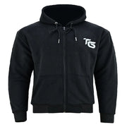 Tuff Gear motorcycle hoodie lined with DuPont and Kevlar front view Video thumbnail