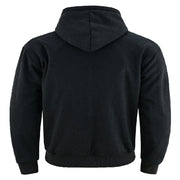 Tuff Gear motorcycle riding hoodie rear view black Video thumbnail