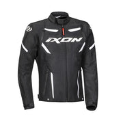 IXON STRIKER JACKET BLACK & WHITE Video thumbnail