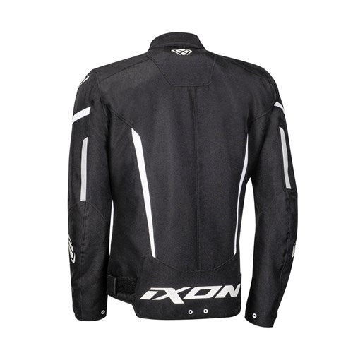 IXON STRIKER JACKET BLACK & WHITE